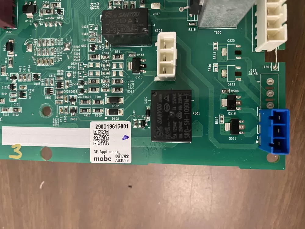 GE 290D1961G001 Washer Control Board AZ96735 | BK301