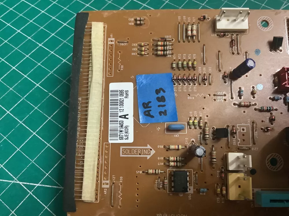 LG AP5293739 6871W1A453A Microwave Main Control Board AZ197729 | AR2183