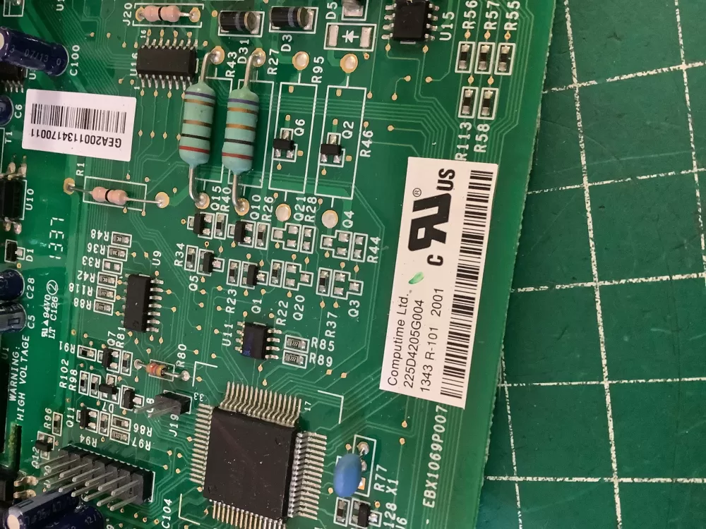 GE 225D4205G004 EBX1069P007 Refrigerator Control Board AZ191605 | NR1415