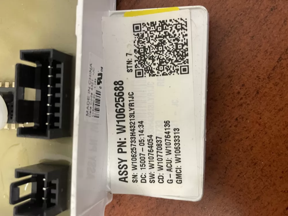 Whirlpool W11105148 Washer Main Control Board AZ52708 | Wm1922