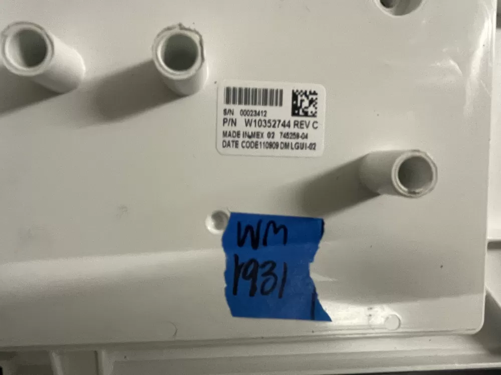 Whirlpool W10352744 WPW10352744 Washer Control Board AZ210746 | Wmv931