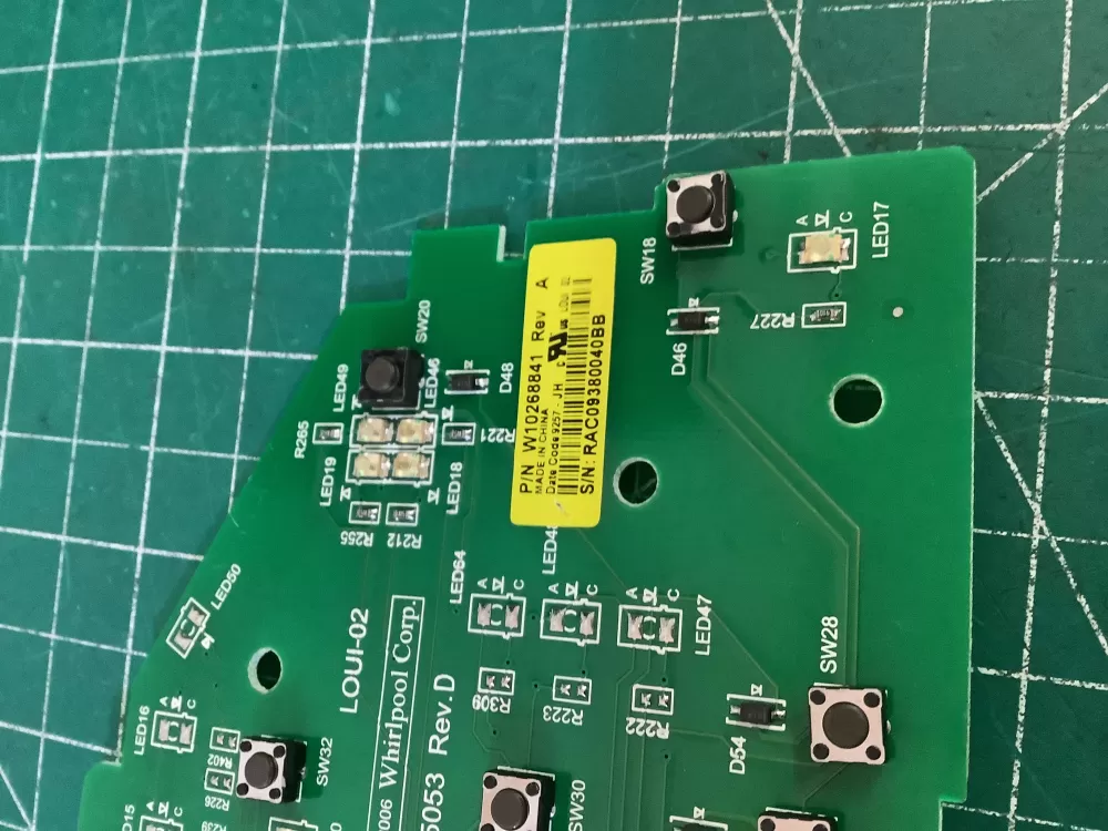 Maytag W10268841 W10240482 WPW10268841 Washer WP Control Board AZ188186 | NRV864