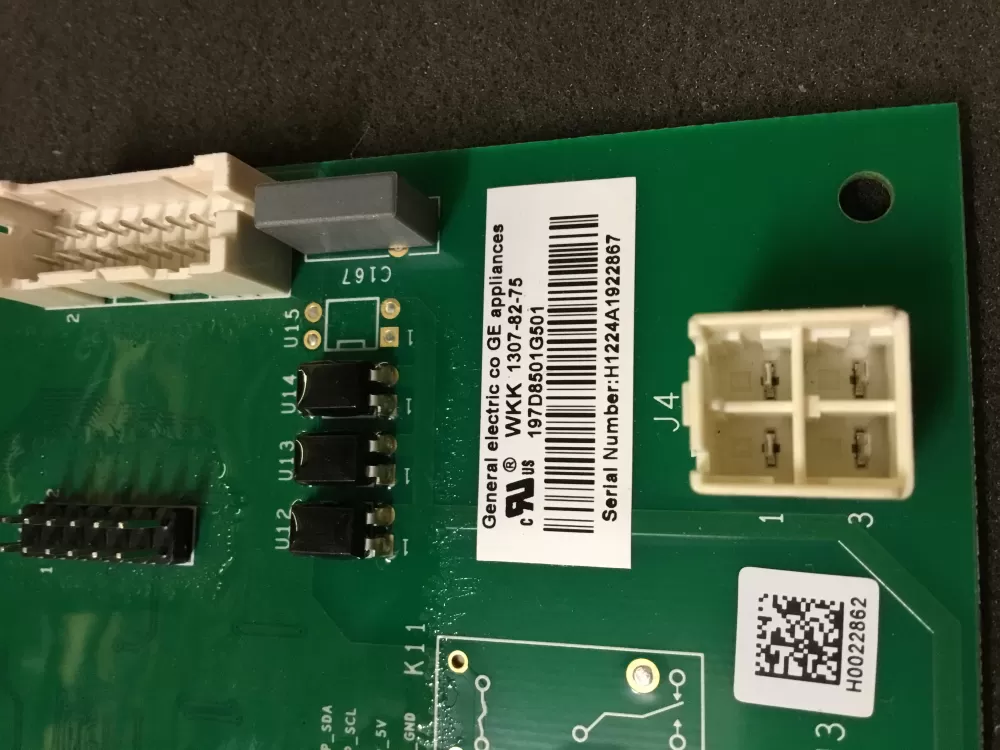 GE 197D8501G501 EBX1425P001 Refrigerator Control Board AZ99819 | NR95