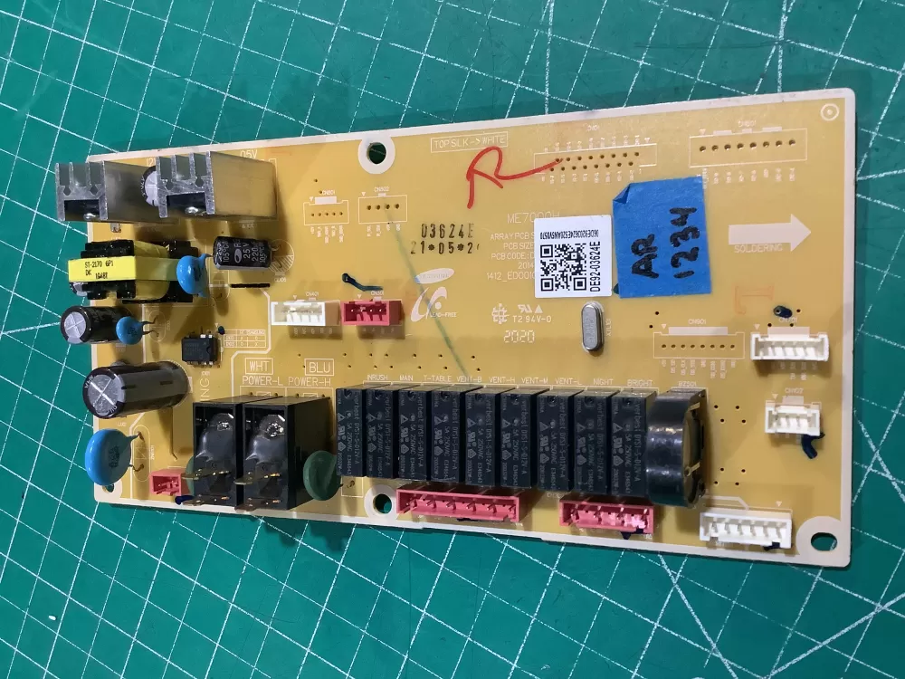 Samsung DE92 03624E Microwave Control Board Panel AZ227717 | AR1234