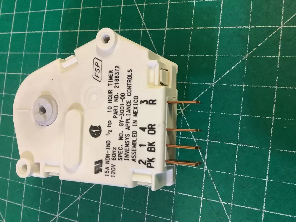 Whirlpool Kenmore W10822278 Refrigerator Defrost Timer AZ209922 | NR2564