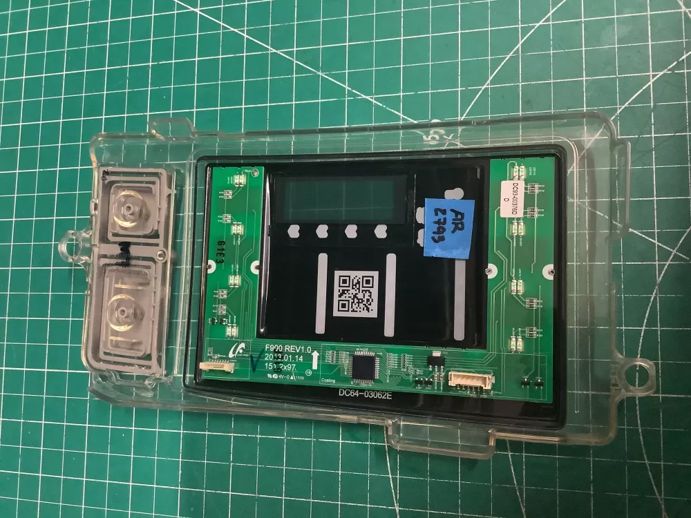 Samsung DC92-01607J DC94-06643A Dryer UI Control Board AZ200165 | AR2793