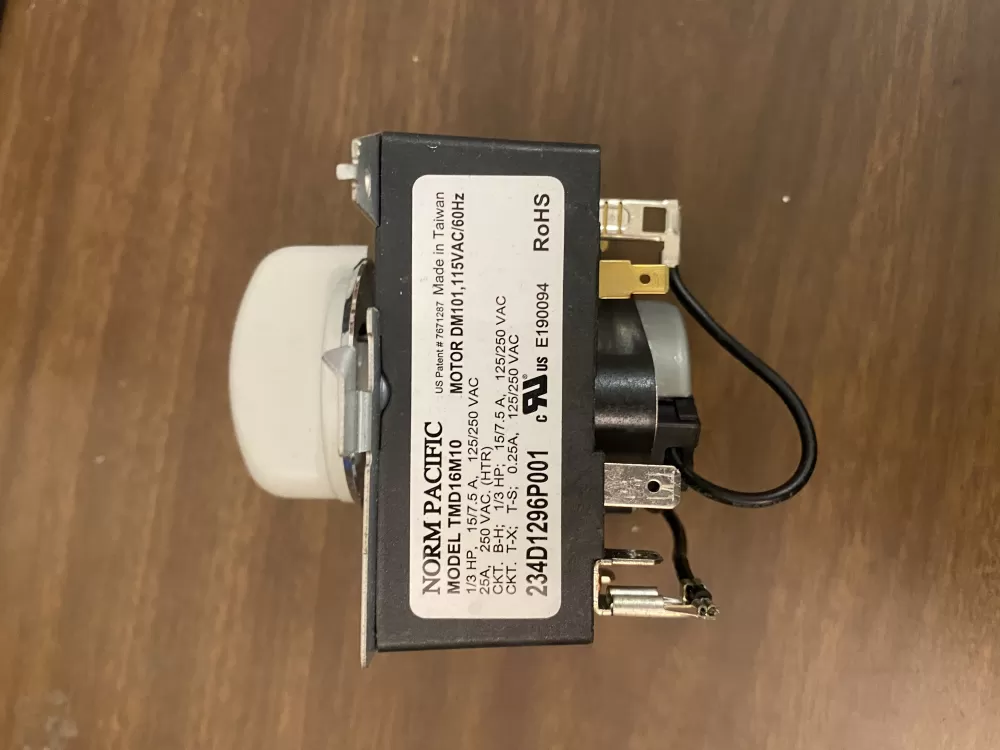 GE TMD16M10 234D1296P001 Dryer Timer