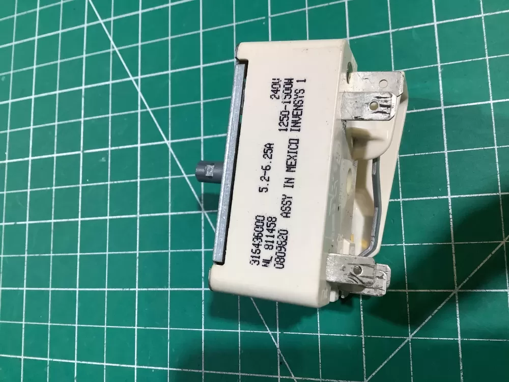 Kenmore AP3890378 1155394 316021500 Range Infinite Switch AZ143257 | SL168
