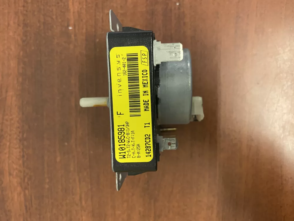 Whirlpool  Maytag  Kenmore AP6016540 W10185981 WPW10185981 PS11749830 Dryer Timer