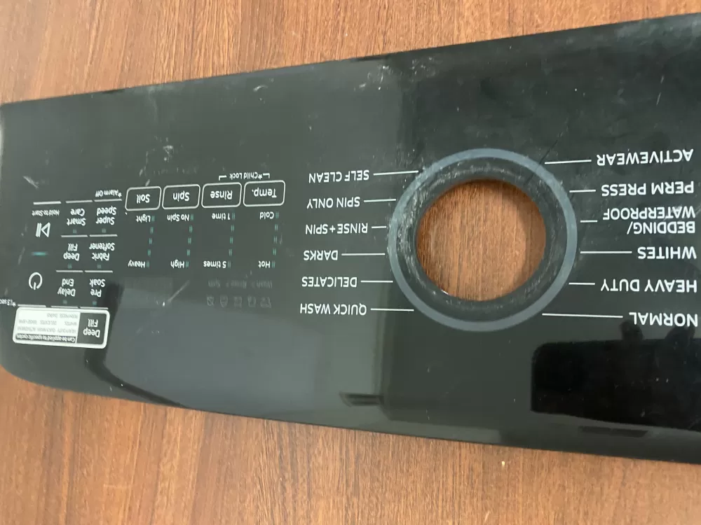 Samsung DC97-21544E Washer Control Panel Console UI Display AZ55430 | BKV498