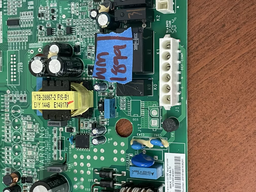 GE WR55X30806 197D8514G001 Refrigerator Control Board AZ52376 | Wm1899