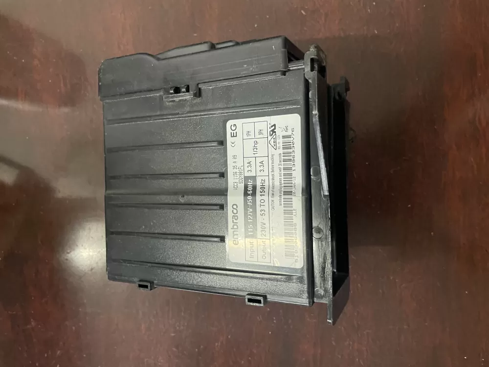 GE VCC3 1156 09 A 52  219323010  Refrigerator 