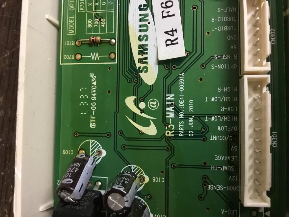Samsung DE41-00391A Dishwasher Control Board AZ21261 | NR108