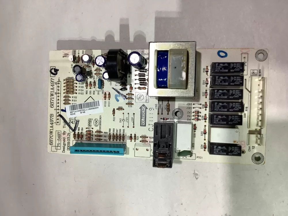 Kenmore 6871W1A497G Microwave Control Board AZ142502 | ZC2398