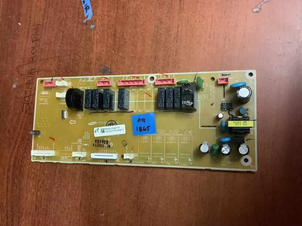 GE WB27X30632 WB27X26794 DE92-03977B Microwave Control Board AZ195667 | AR1865