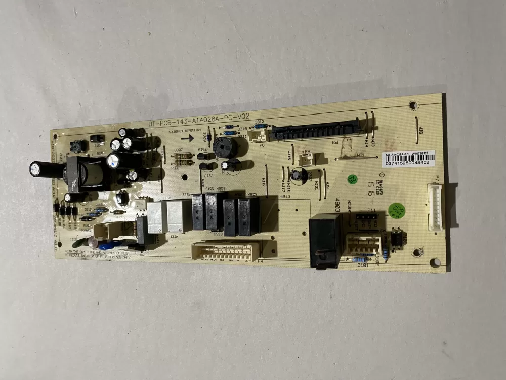 Whirlpool AP6023953 W10646640 W10729328 WPW10729328 PS11757301 Microwave Control