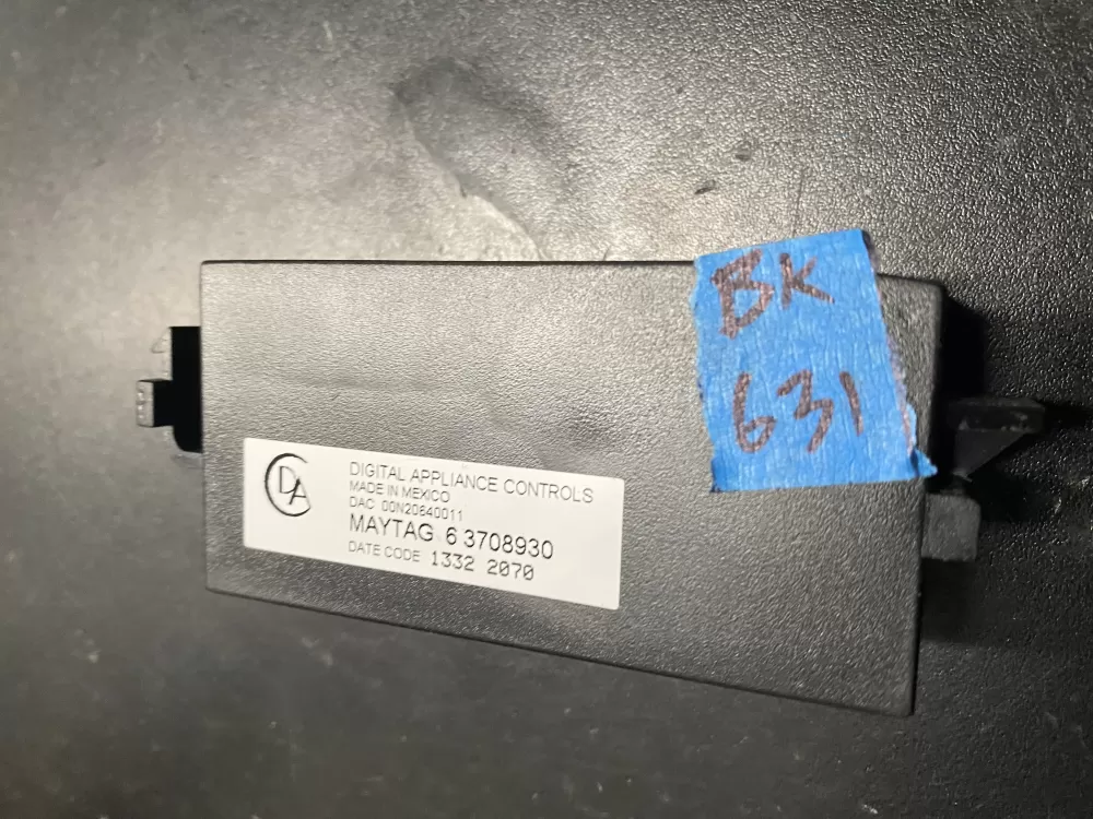 Maytage 6 3708930 Dryer Dryness Display Board AZ14740 | BK631
