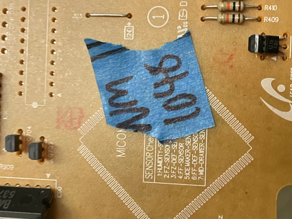 Samsung DA92 00384K Refrigerator Control Board AZ23036 | WM1045