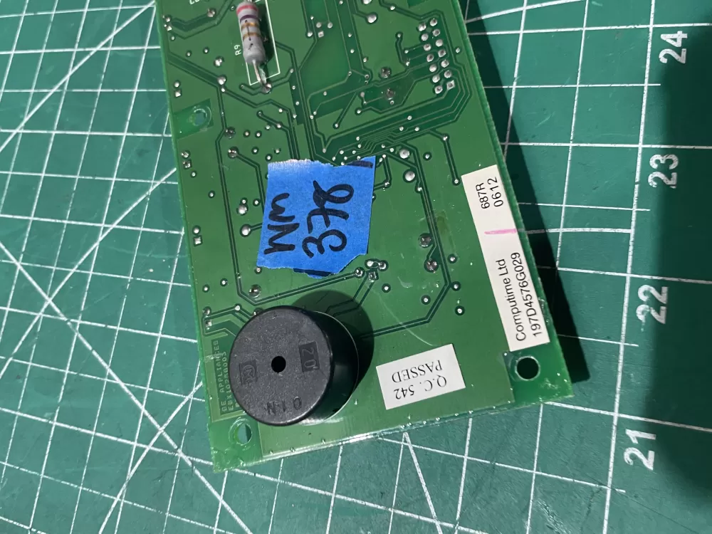 GE 197D4576G029 Refrigerator Control Board Dispenser AZ192589 | Wm379