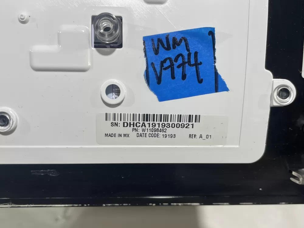Whirlpool W11098462 W11125963 W11133029 Dryer Control Board AZ150327 | Wmv774