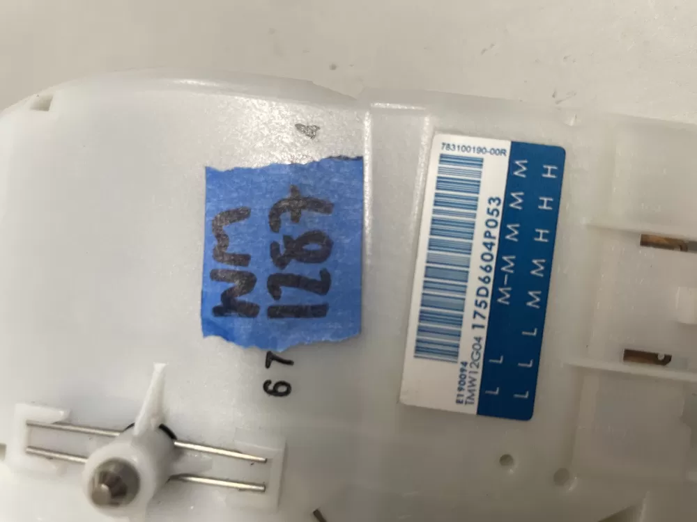 GE WH12X10527 175D6604P053 Washer Timer AZ219544 | Wm1287