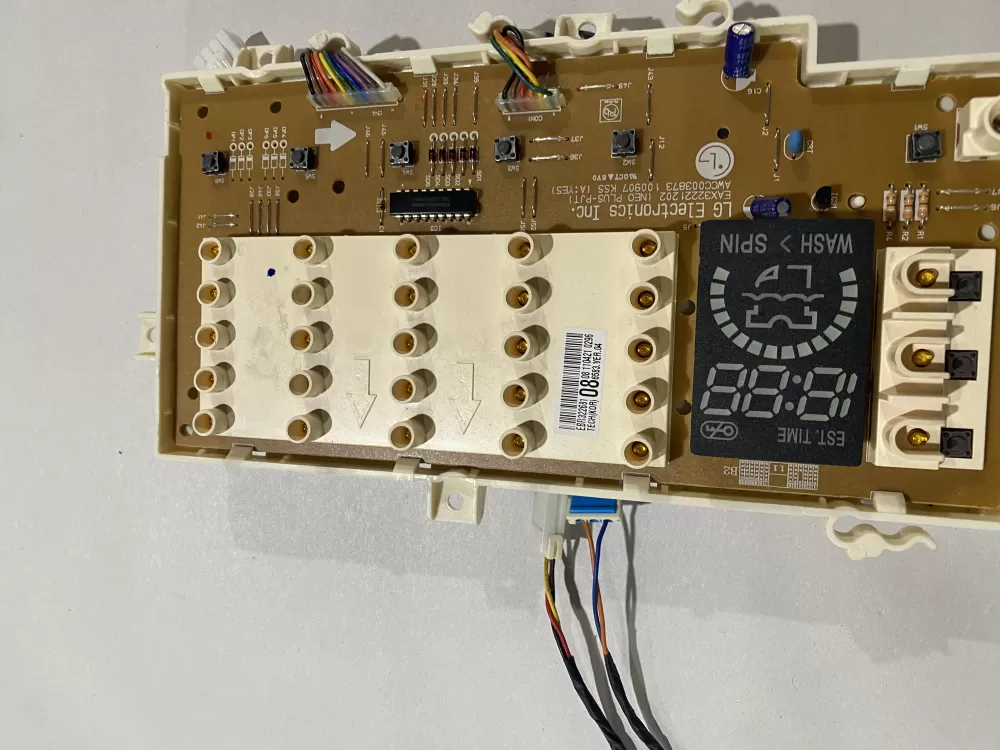 LG EBR32268108 Washer Control Board AZ157309 | BKV801