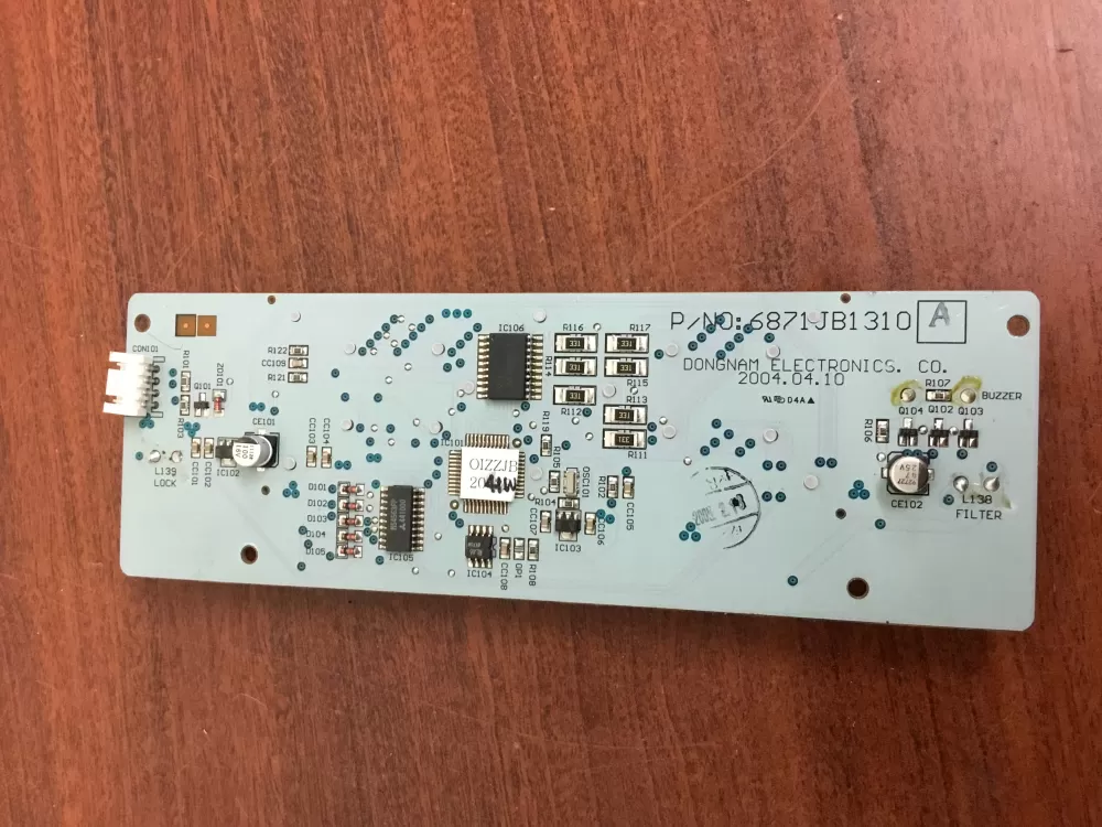 LG 6871JB1310A Refrigerator Dispenser Display Control Board AZ34658 | NR269
