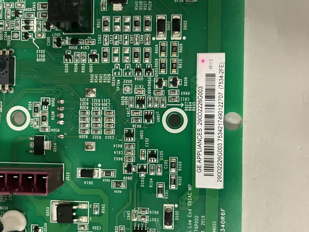 GE WH22X32357 290D2226G003 WH18X28174 Washer Control Board AZ226546 | Wm1519