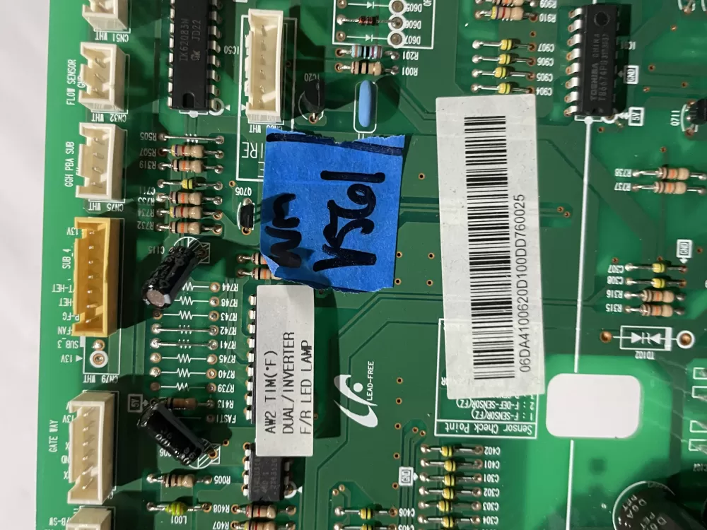 Samsung AP5272130 DA41 00620D Refrigerator Control Board AZ192548 | Wmv561