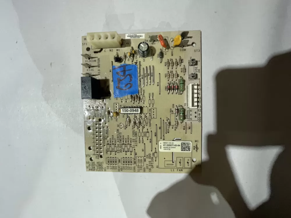 Rheem Air Handler Control Board 47-102077-02-04 156-9735 AZ190579 | KM634