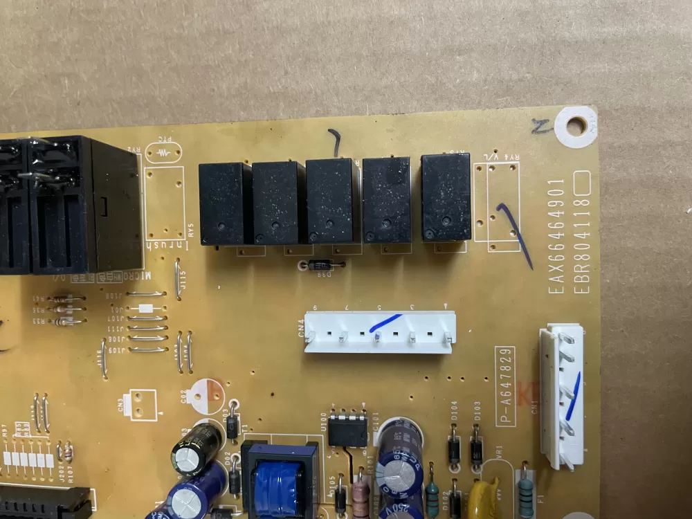 LG Kenmore EBR80411804 Microwave Control Board Panel AZ91018 | KM840
