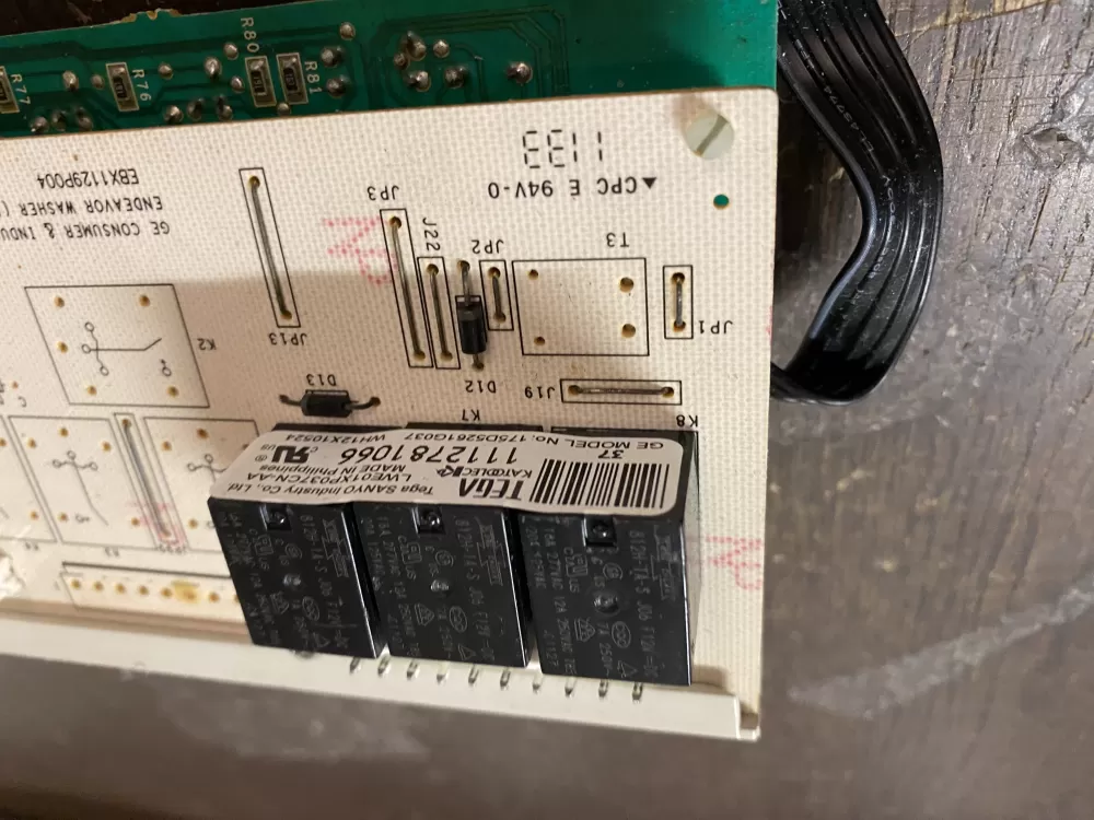 GE WH12X10524 175D5261G037 Washer Control Board AZ62751 | BK1881