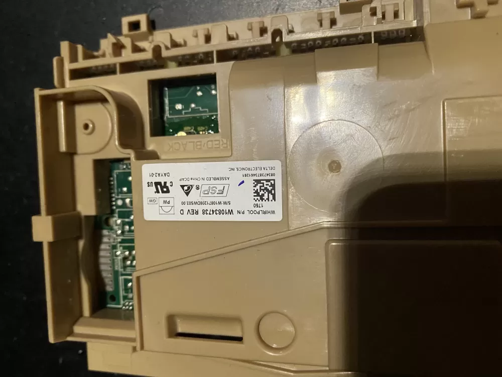 Whirlpool W10834738 W10876147 Dishwasher Control Board AZ24985 | BK432