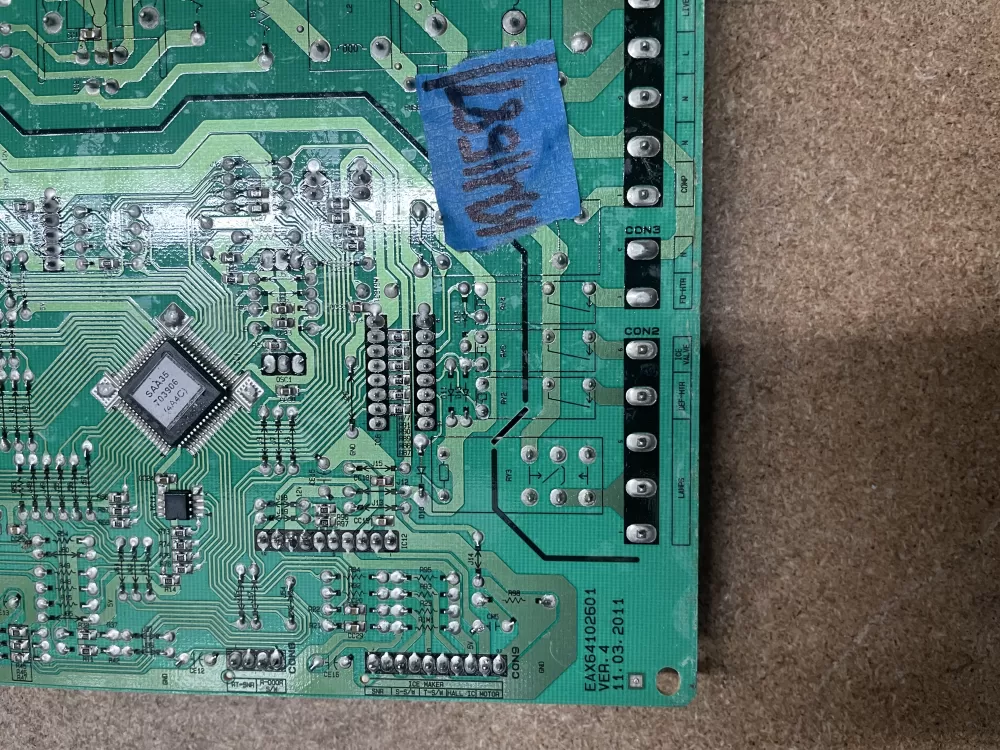 Kenmore EBR64110501 Refrigerator Main Control Board AZ10801 | KM1587