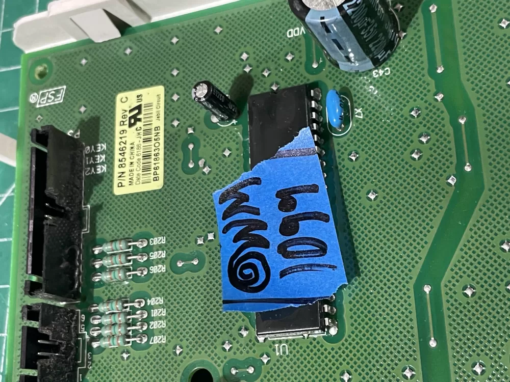 Whirlpool Kenmore WP8546219 3980062 A Dryer Control Board AZ196183 | Wm1099