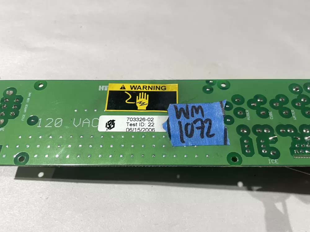 Frigidaire 703326 02 Refrigerator Control Board Display AZ105824 | Wm1072