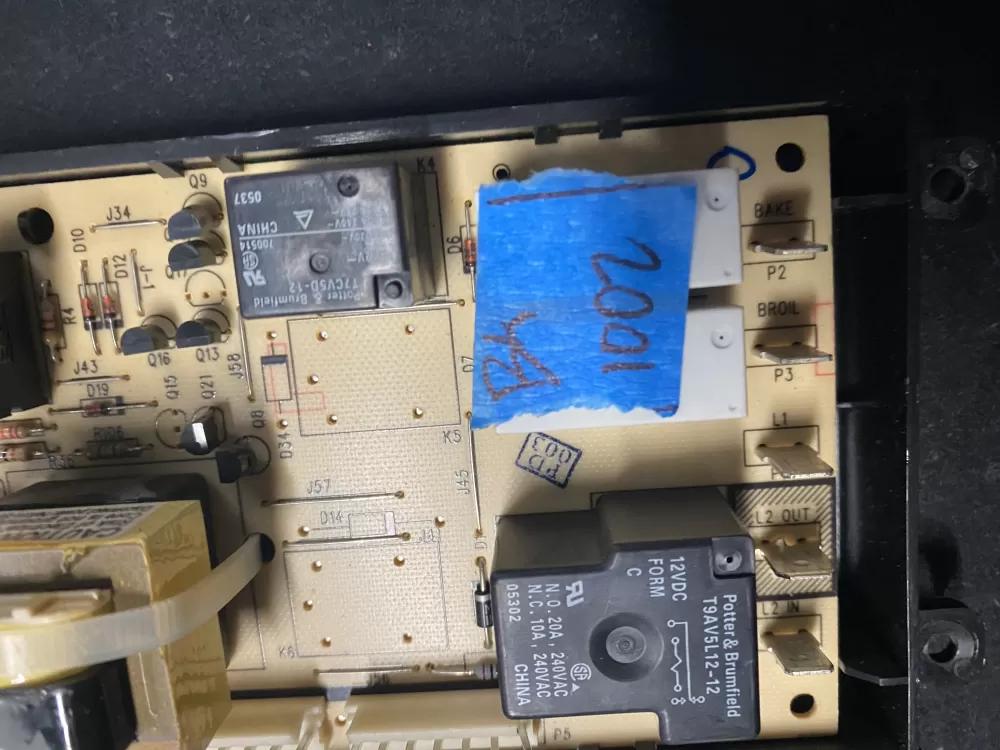 Frigidaire 316418200 316557100 316557115 Range Control Board AZ5489 | BK1002