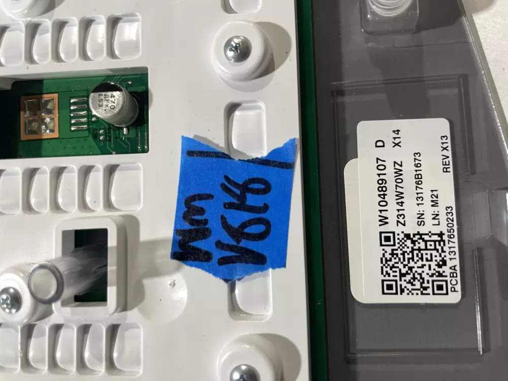 Whirlpool W10489107 W10635629 WPW10635629 Washer Control AZ162069 | Wmv818