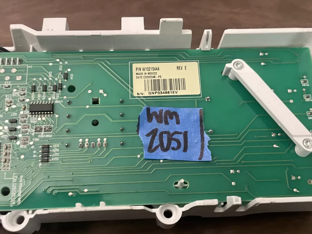Whirlpool W10215444 Washer Control Board AZ99960 | Wm2051