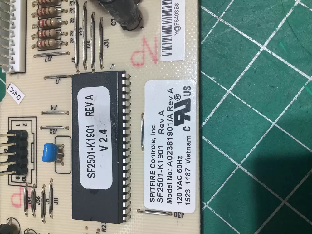 Frigidaire A02381901 Dishwasher Control Board