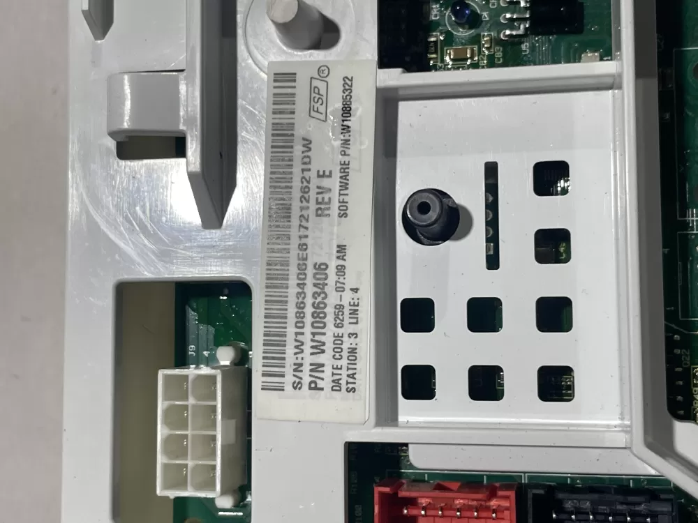 Maytag AP6261036 W10863406 W10885320 Washer Control Board AZ145554 | Wm2436