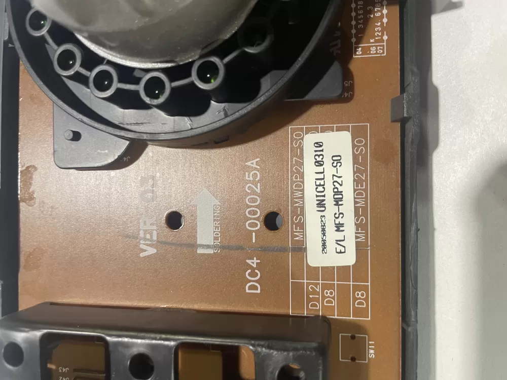 Maytag DC41-00025A DC41-00026A Dryer UI Control Board AZ149435 | Wmv614