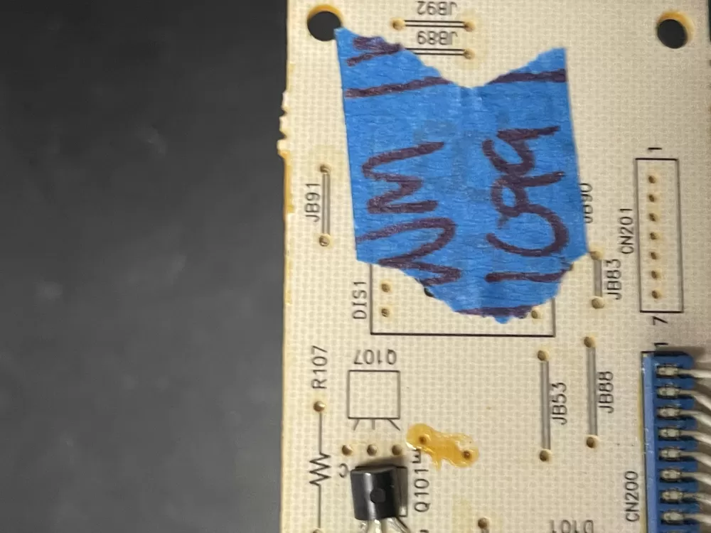 GE 165D7803P003 Dishwasher Control Board AZ20422 | WM1099