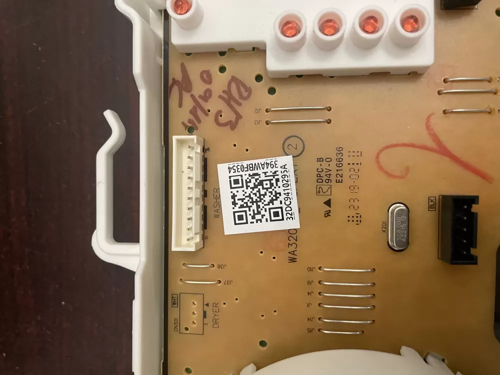 Samsung Dryer Control Board Panel Dc97-18718k AZ103732 | KMV345