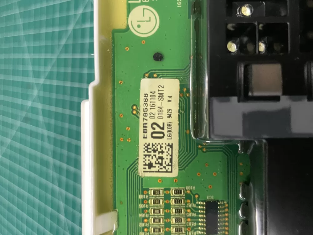 LG EBR78538802 Washer Display Control Board UI AZ229567 | Wmv404