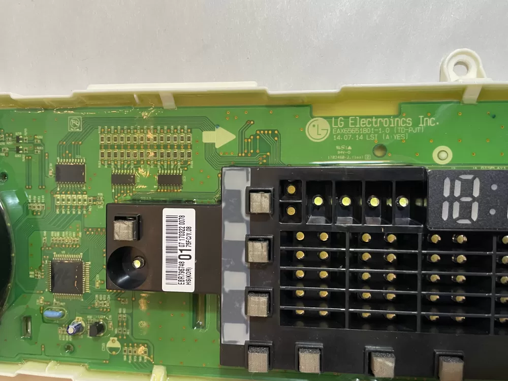 LG EBR79674801 Dryer Control Board AZ194283 | KMV313
