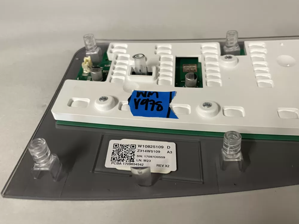 Whirlpool W10825109 W10911021 Washer Control Board Panel AZ225223 | Wmv978