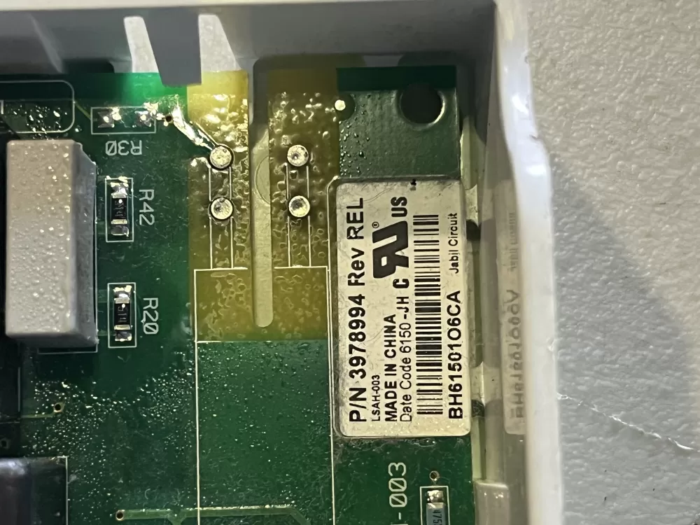Whirlpool Maytag Kenmore W10111606 6105034 Dryer Control Board AZ42891 | 192