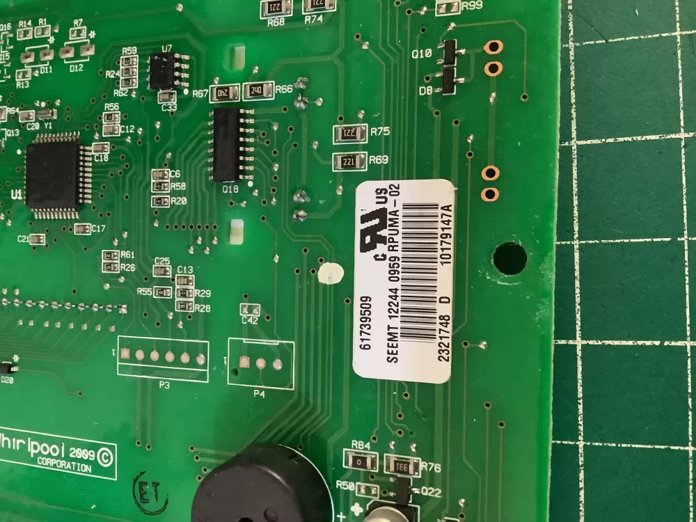 Whirlpool 61739509 Refrigerator Dispenser Control Board AZ198818 | NR2770