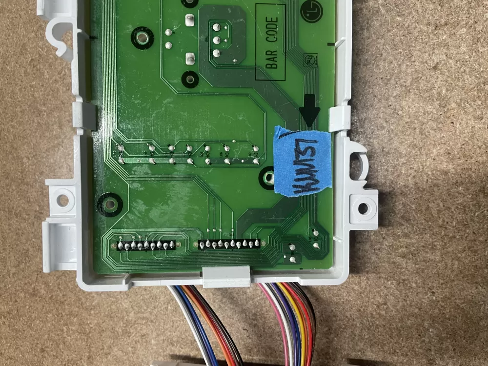 LG EBR85235707 Dryer Control Board User Interface Panel AZ12974 | KMV137